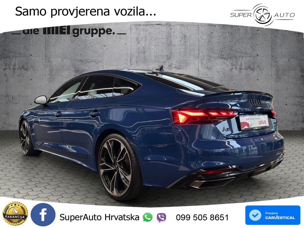 Audi A5 Sportback 35 TDI (163 KS) S tronic S line MATRIX+GR SJED+KAM