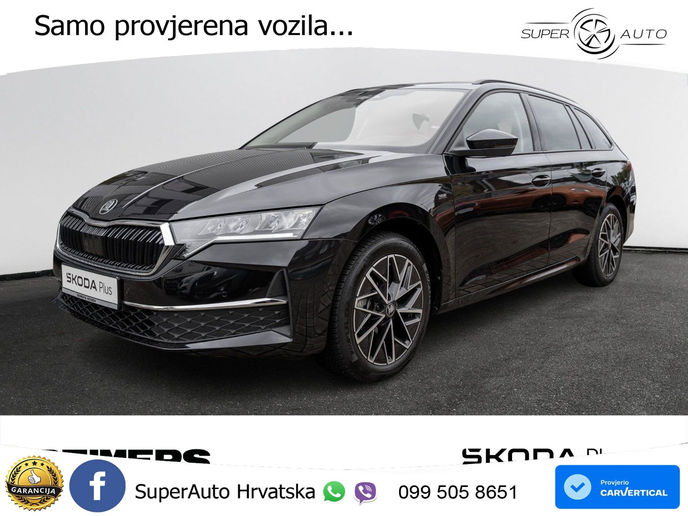 Škoda Octavia Combi 1.5 TSI (150 KS) LED+GR SJED+ACC