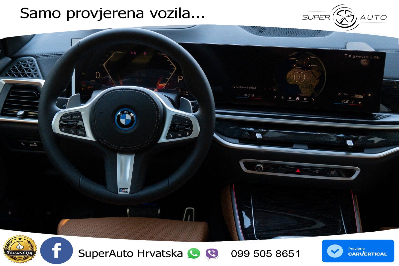 BMW X5 50e (489 KS) xDrive Steptronic M Sport LED+GR SJED+ACC