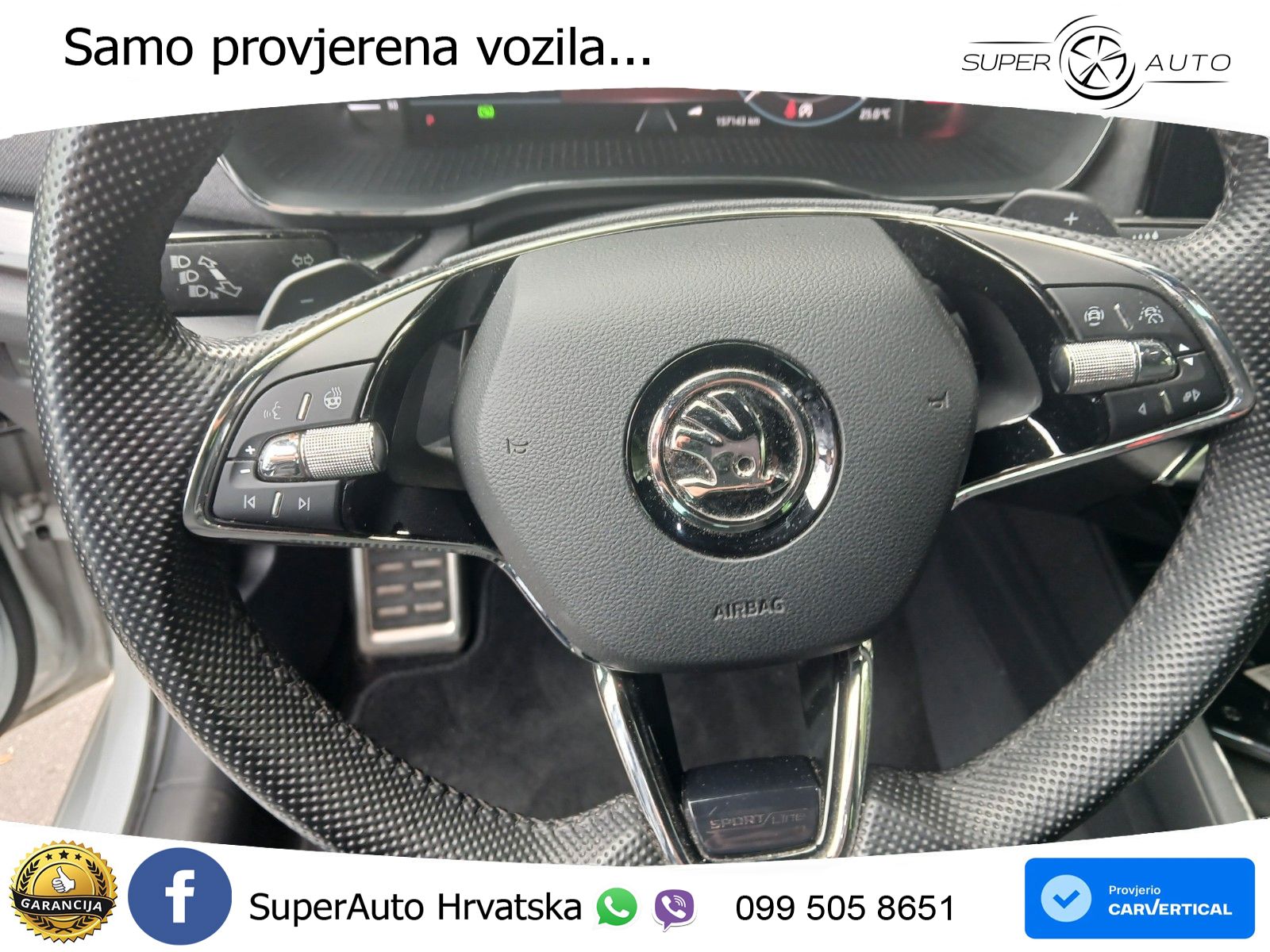 Škoda Octavia Combi 2.0 TDI (150 KS) 4x4 DSG SportLine LED+GR SJED+ACC