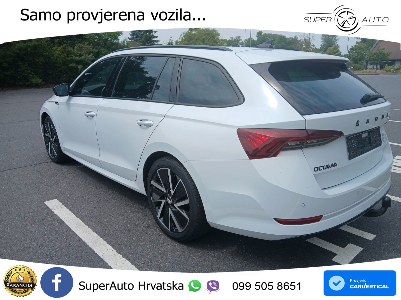 Škoda Octavia Combi 2.0 TDI (150 KS) 4x4 DSG SportLine LED+GR SJED+ACC