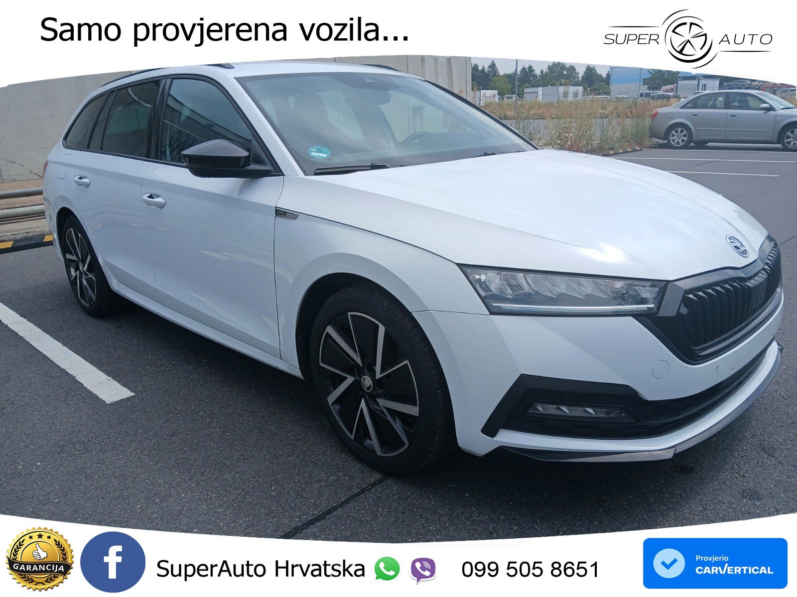 Škoda Octavia Combi 2.0 TDI (150 KS) 4x4 DSG SportLine LED+GR SJED+ACC