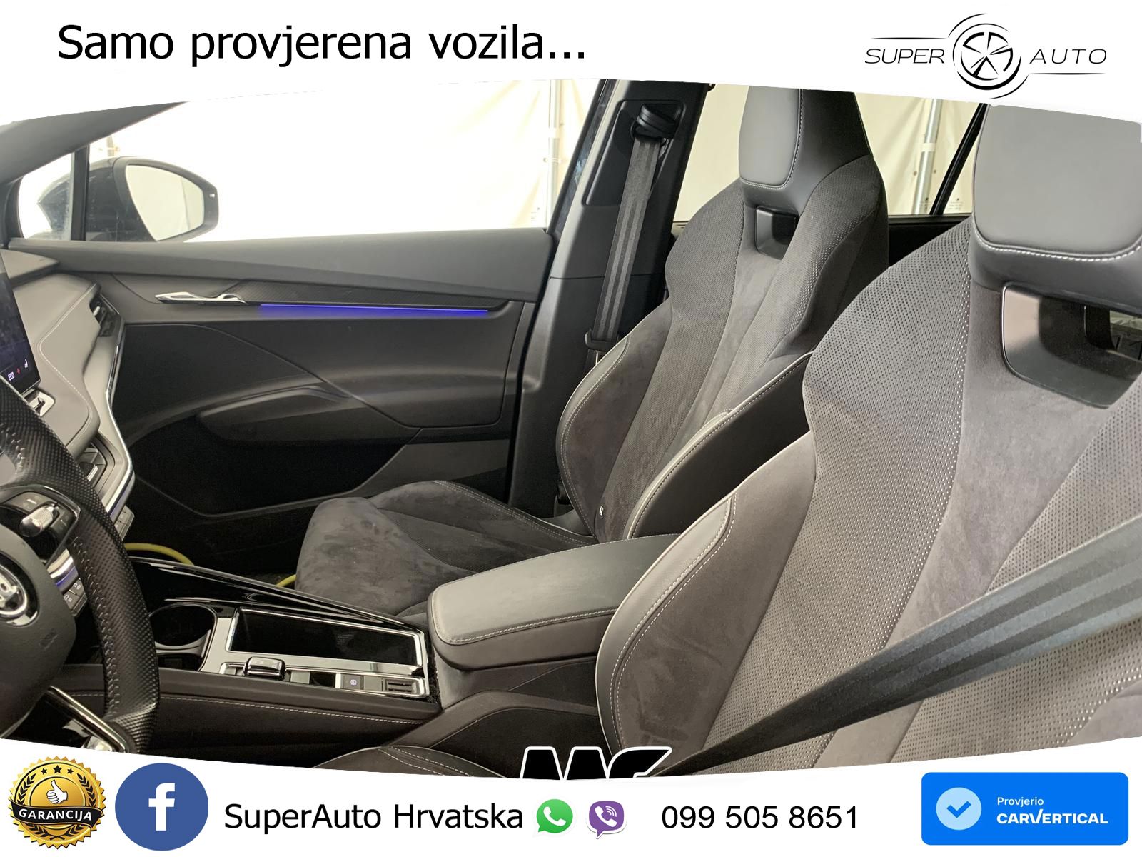 Škoda Enyaq iV 80 82 kWh (204 KS) SportLine LED+GR SJED+ACC