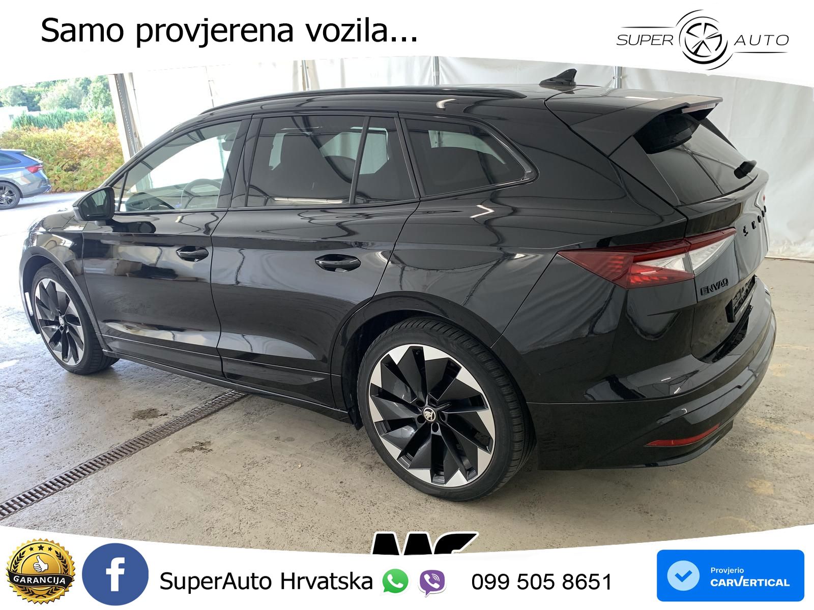 Škoda Enyaq iV 80 82 kWh (204 KS) SportLine LED+GR SJED+ACC