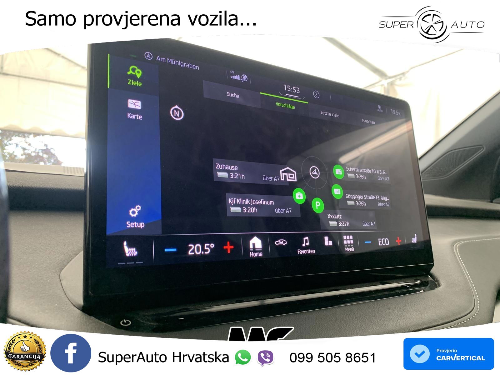 Škoda Enyaq iV 80 82 kWh (204 KS) SportLine LED+GR SJED+ACC
