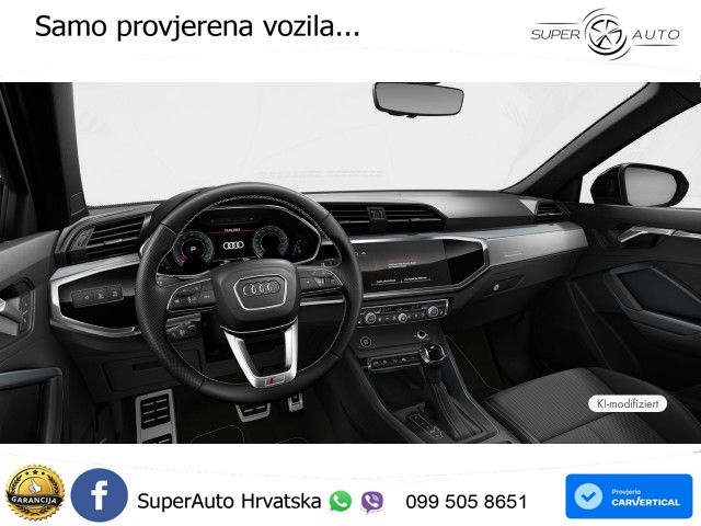 Audi Q3 Sportback 40 TFSI (190 KS) quattro S tronic 2x S line LED+GR SJED+ACC