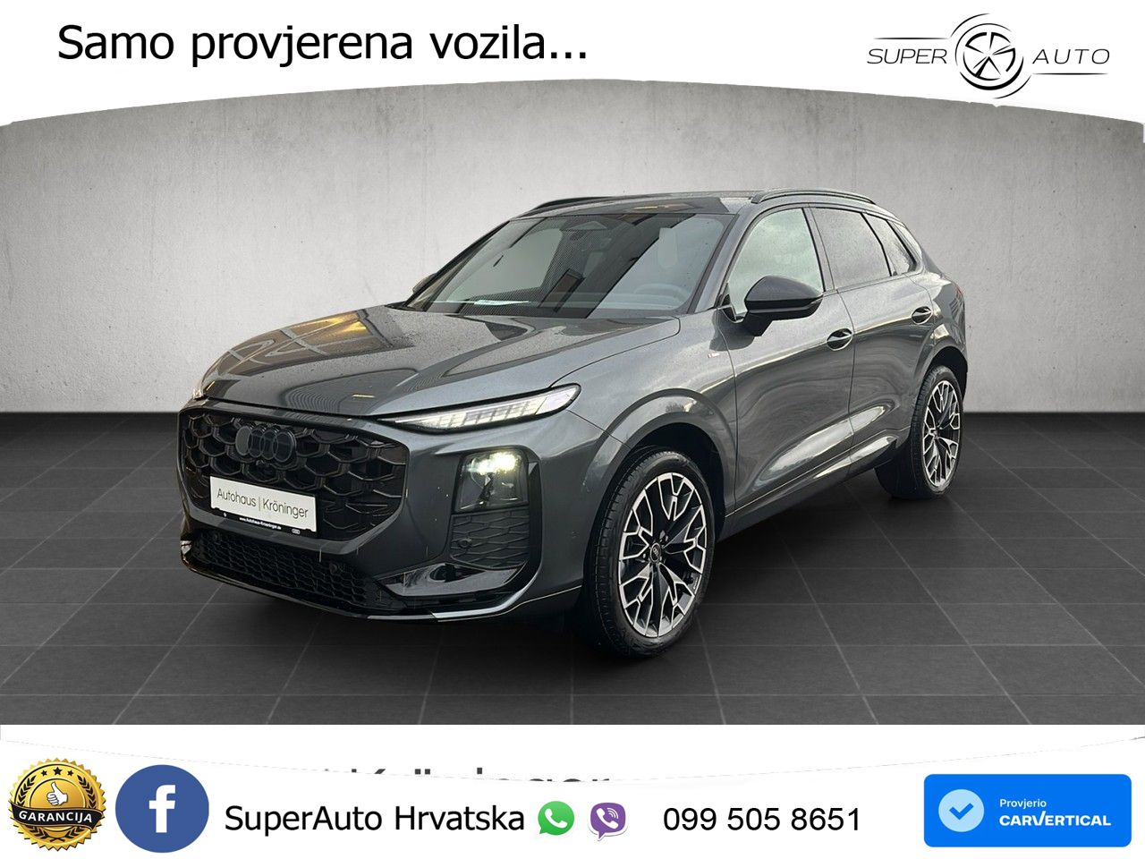 Audi Q3 1.5 TFSI (150 KS) S tronic S line LED+GR SJED+ACC