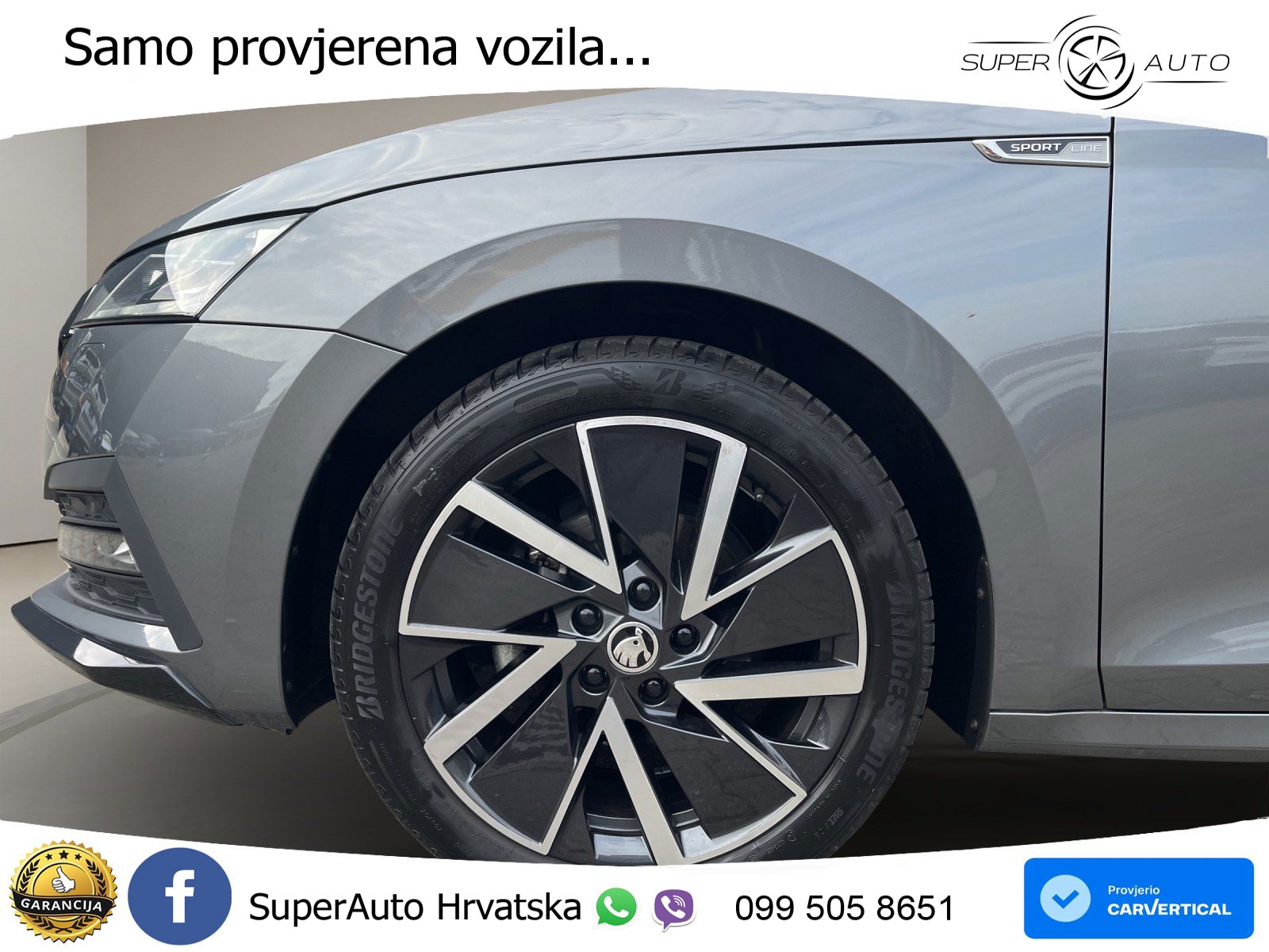 Škoda Octavia Combi 2.0 TDI (150 KS) DSG SportLine LED+GR SJED+ACC