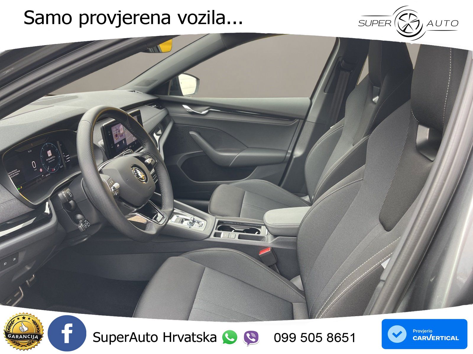 Škoda Octavia Combi 2.0 TDI (150 KS) DSG SportLine LED+GR SJED+ACC