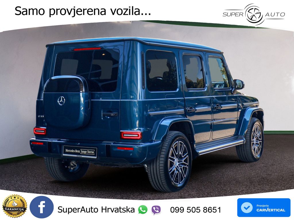 Mercedes G 580 EQ Long 116 kWh (587 KS) 4MATIC Superior LED+GR SJED+ACC