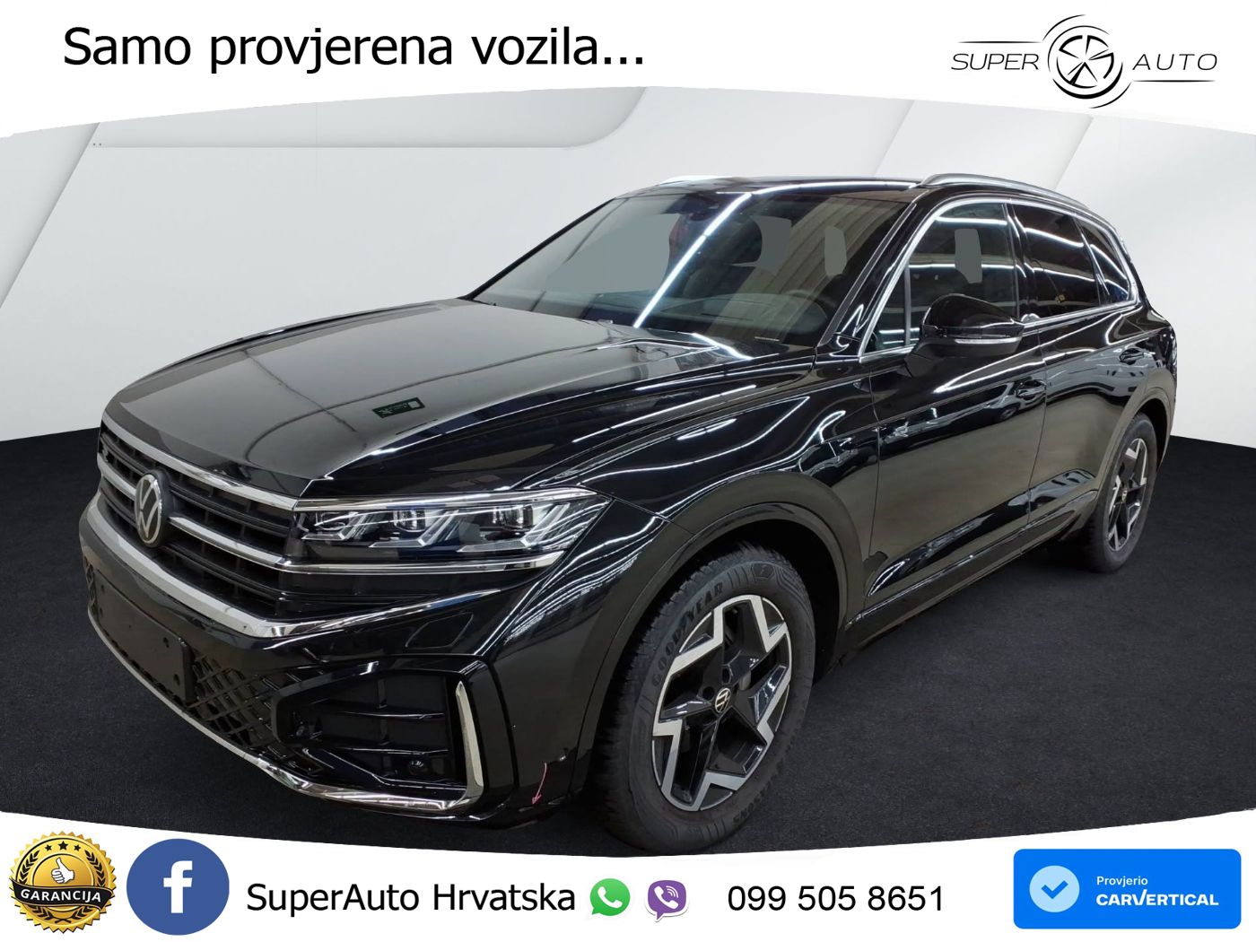 Volkswagen Touareg 3.0 V6 TDI (231 KS) 4MOTION Tiptronic R-Line ZRAČNI+ACC+4xGR SJED+KAM