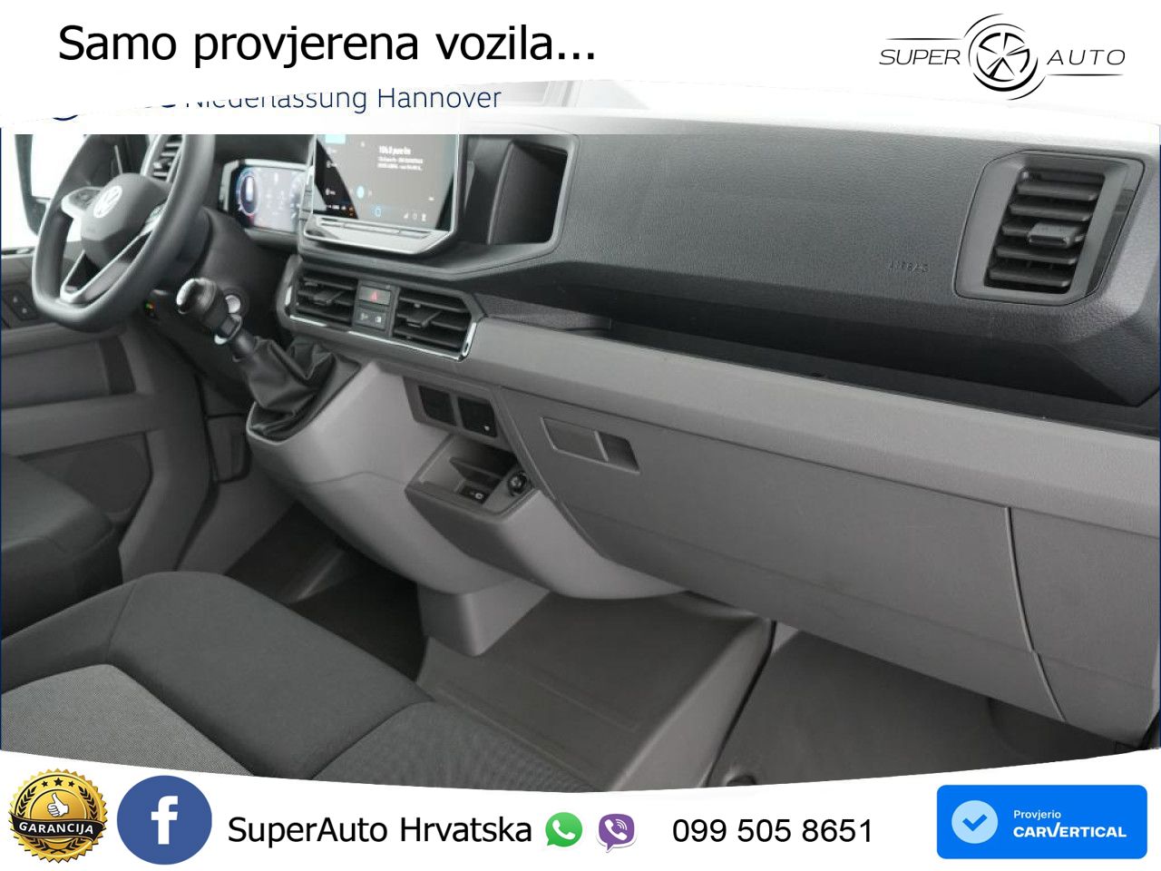 Volkswagen Crafter Kasten mittlerer Radstand AHK Kamera 140 KS