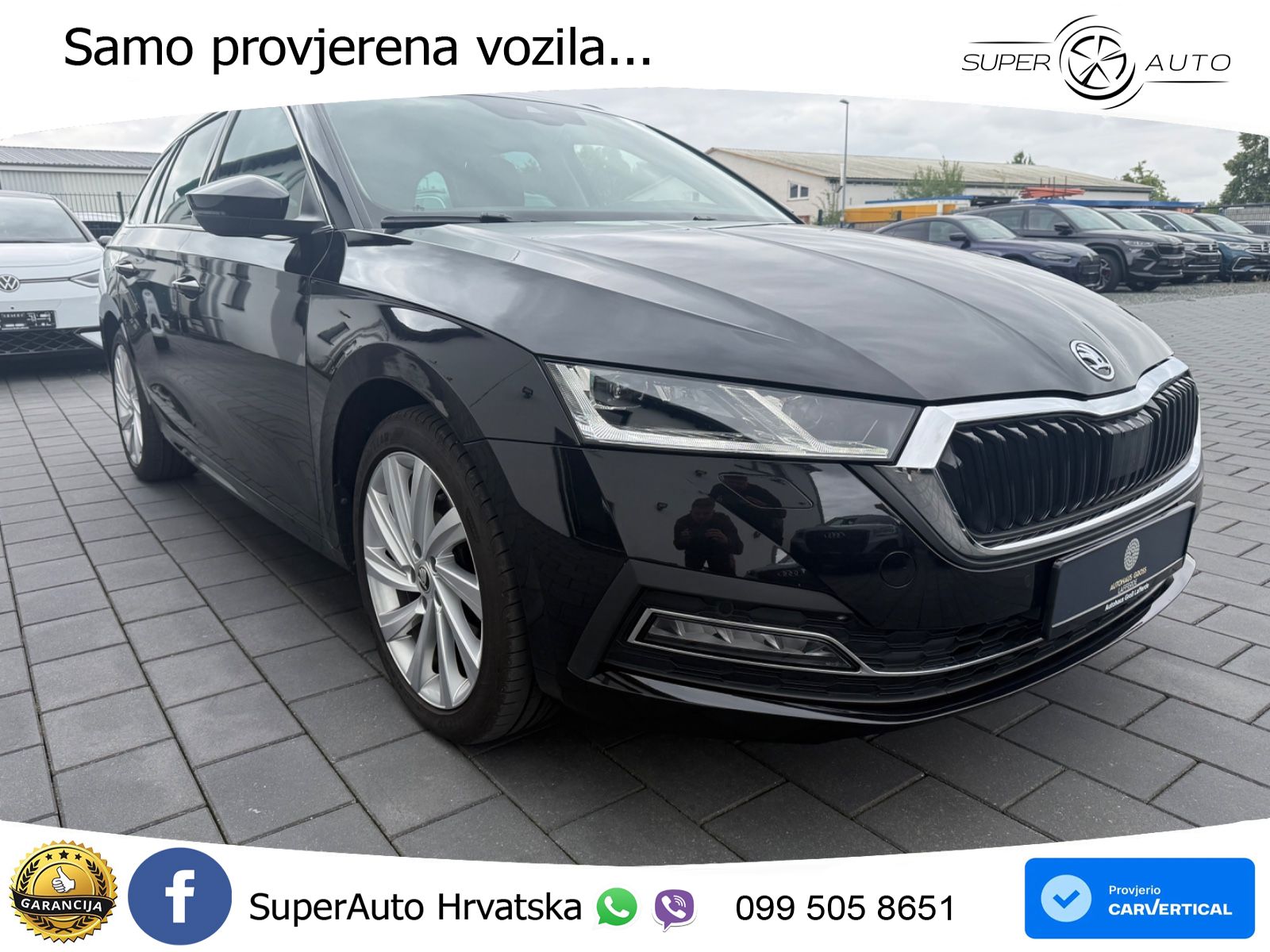 Škoda Octavia Combi 2.0 TSI (190 KS) 4x4 DSG LED+GR SJED+ACC