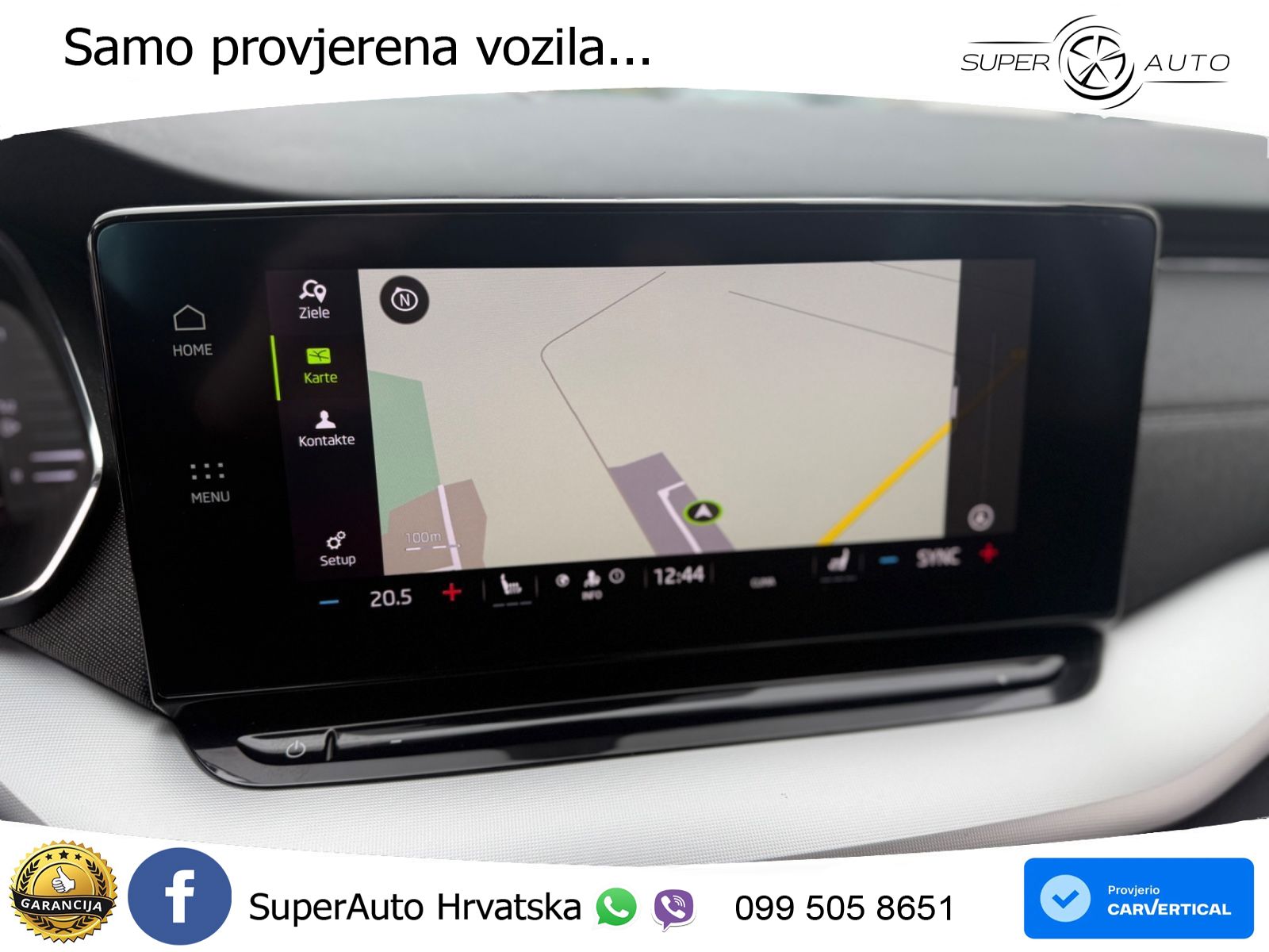 Škoda Octavia Combi 2.0 TSI (190 KS) 4x4 DSG LED+GR SJED+ACC