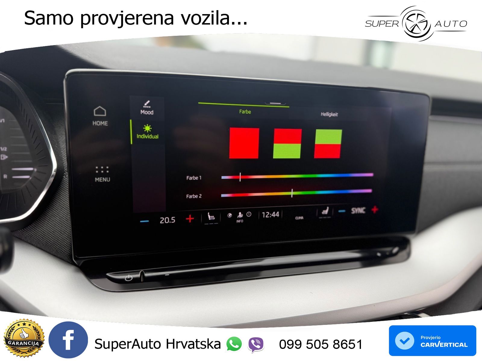 Škoda Octavia Combi 2.0 TSI (190 KS) 4x4 DSG LED+GR SJED+ACC