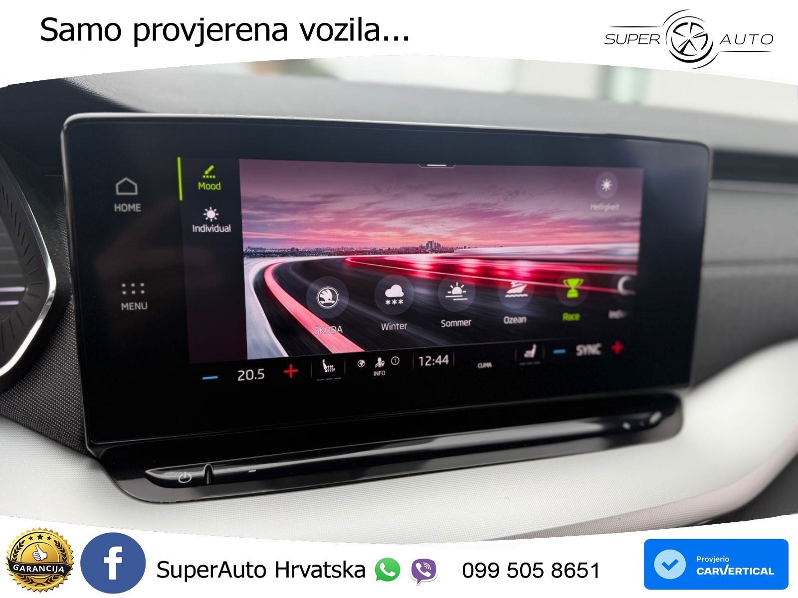 Škoda Octavia Combi 2.0 TSI (190 KS) 4x4 DSG LED+GR SJED+ACC