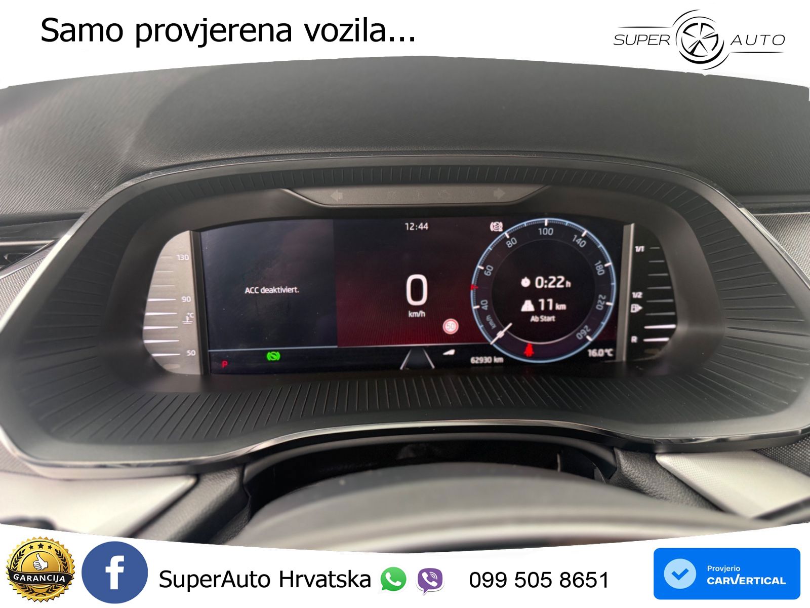 Škoda Octavia Combi 2.0 TSI (190 KS) 4x4 DSG LED+GR SJED+ACC