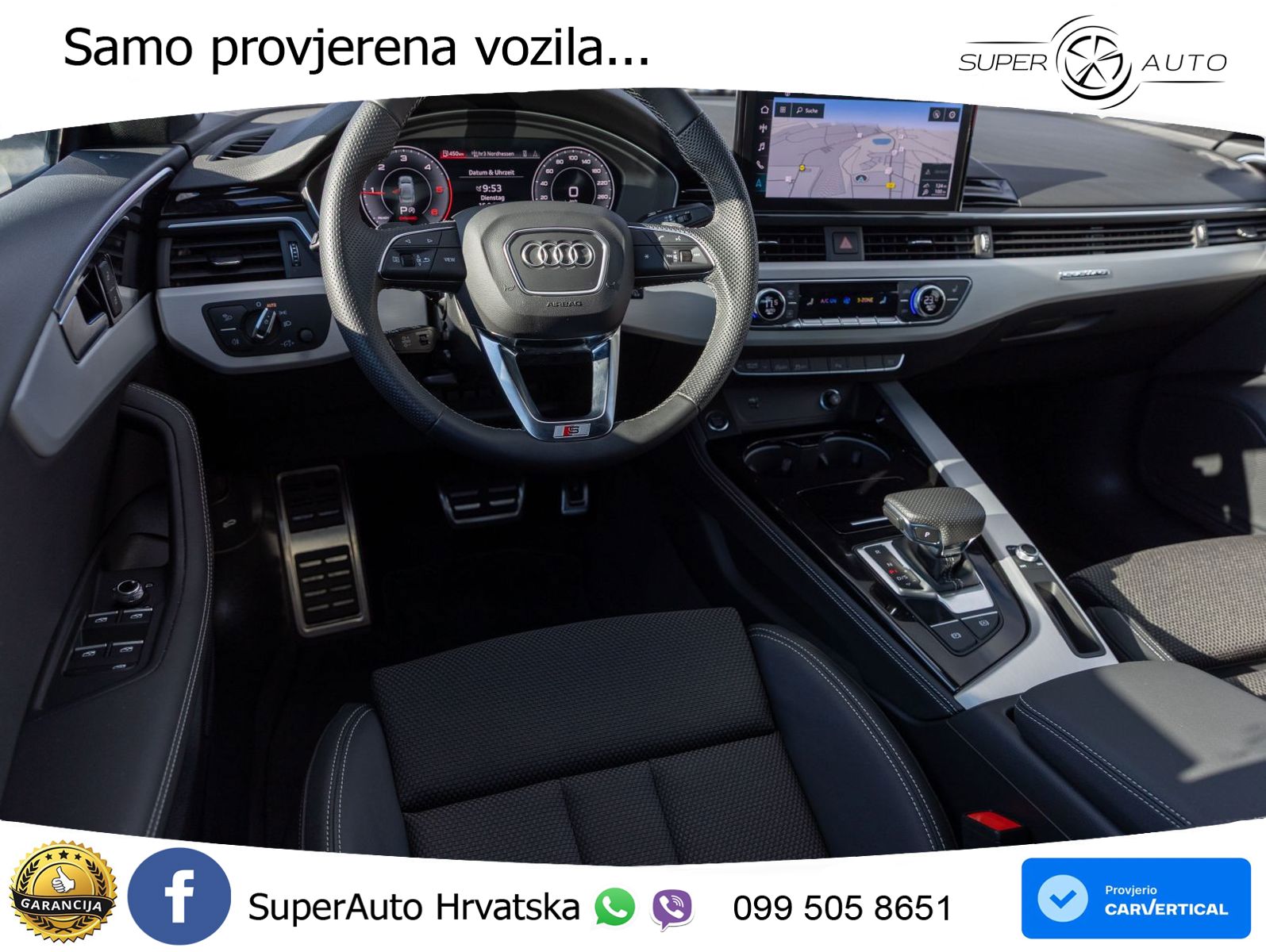 Audi A5 Sportback 40 TDI (204 KS) quattro S tronic S line LED+GR SJED+ACC