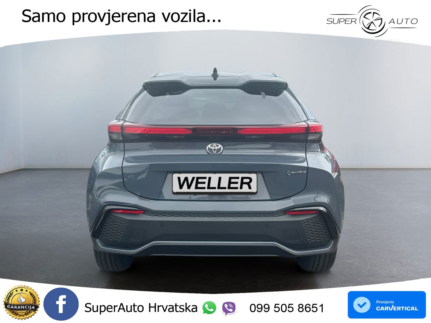 Toyota C-HR 2.0 (223 KS) PHEV e-CVT LED+GR SJED+ACC