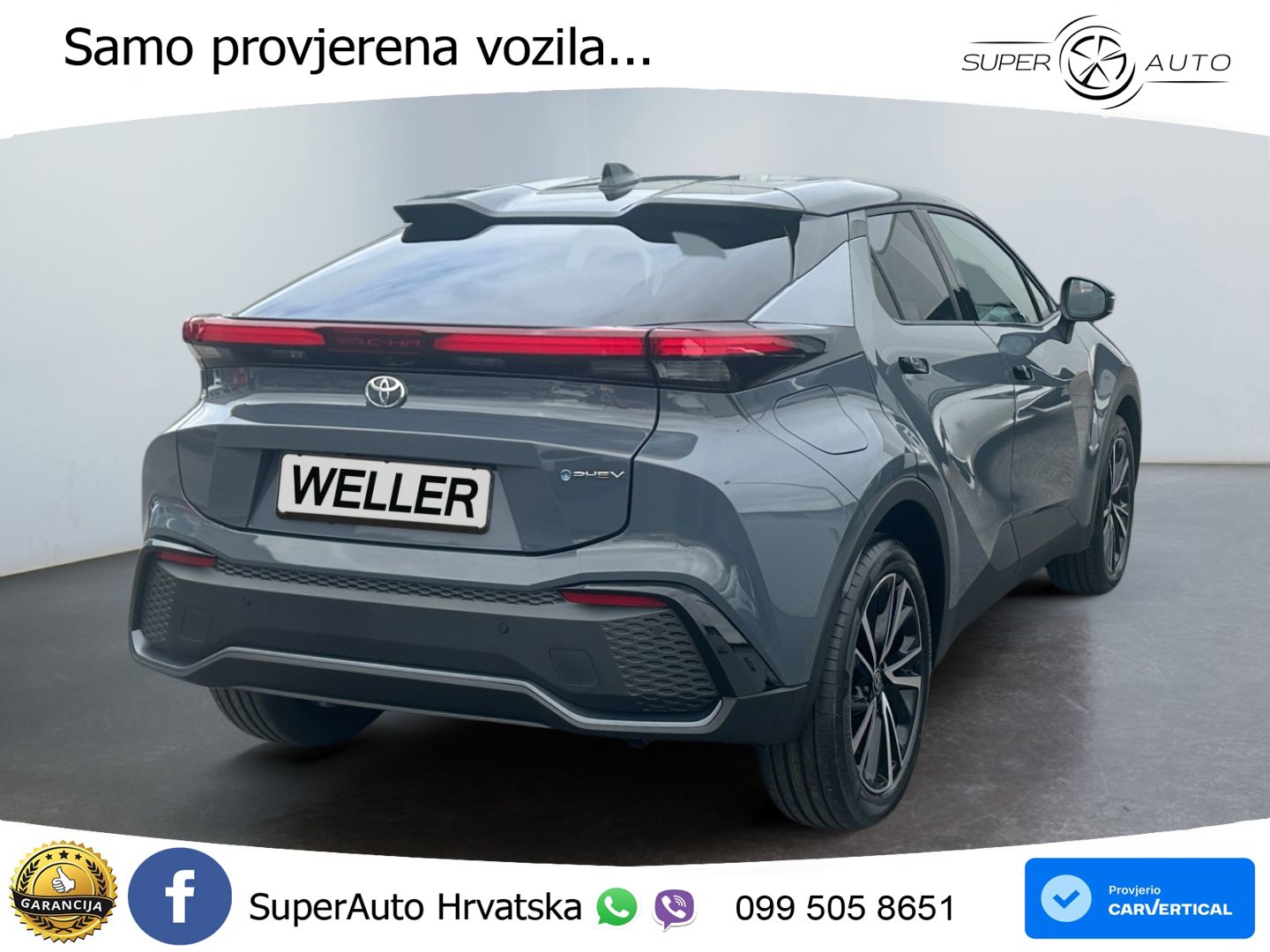 Toyota C-HR 2.0 (223 KS) PHEV e-CVT LED+GR SJED+ACC