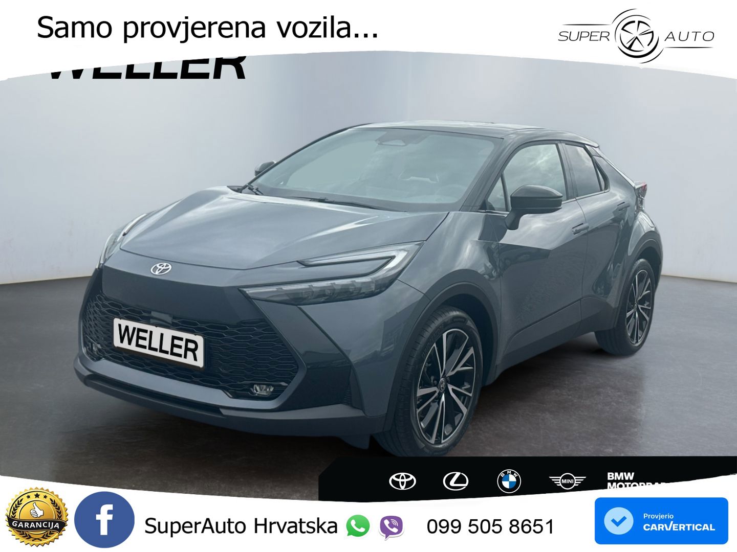 Toyota C-HR 2.0 (223 KS) PHEV e-CVT LED+GR SJED+ACC