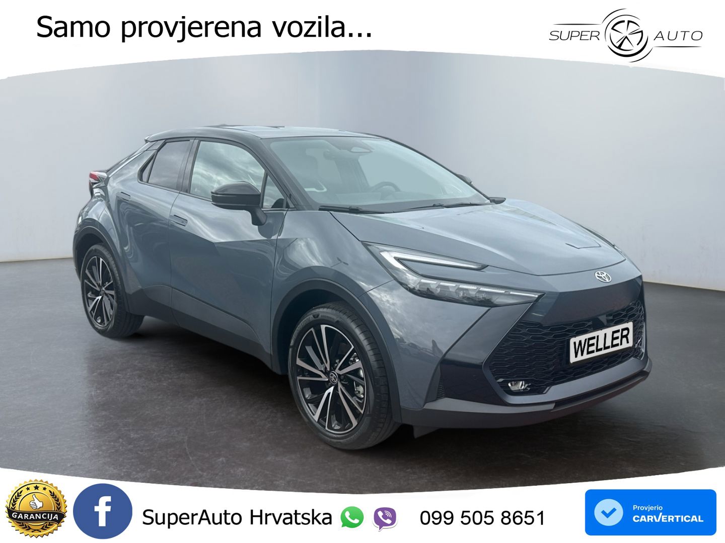 Toyota C-HR 2.0 (223 KS) PHEV e-CVT LED+GR SJED+ACC