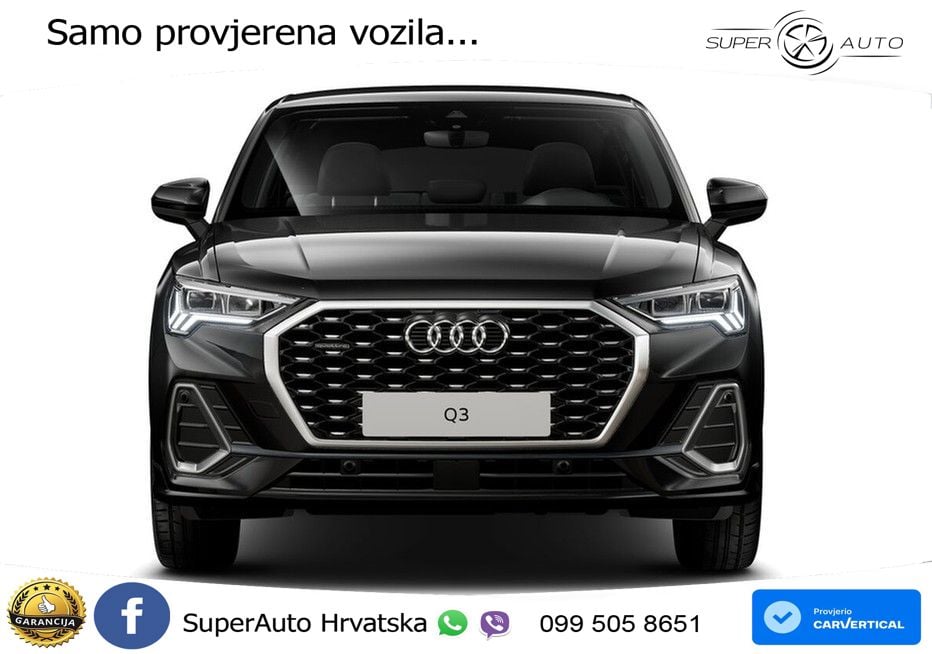 Audi Q3 Sportback 45 TFSI (245 KS) quattro S tronic S line