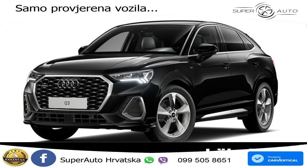 Audi Q3 Sportback 45 TFSI (245 KS) quattro S tronic S line