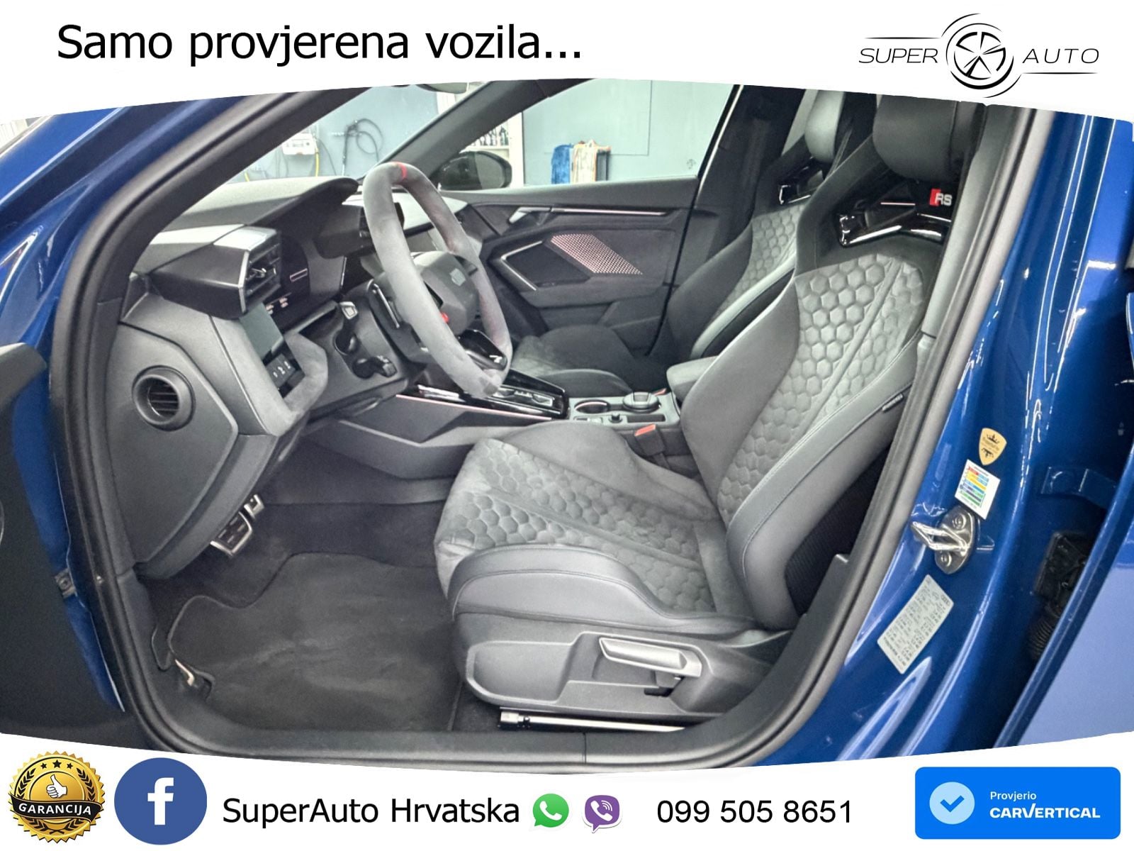 Audi RS3 Sedan 2.5 TFSI (400 KS) quattro S tronic LED+GR SJED+ACC