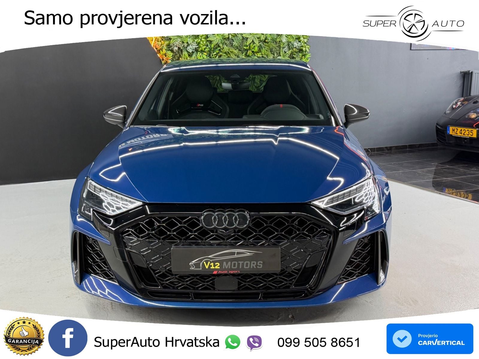 Audi RS3 Sedan 2.5 TFSI (400 KS) quattro S tronic LED+GR SJED+ACC