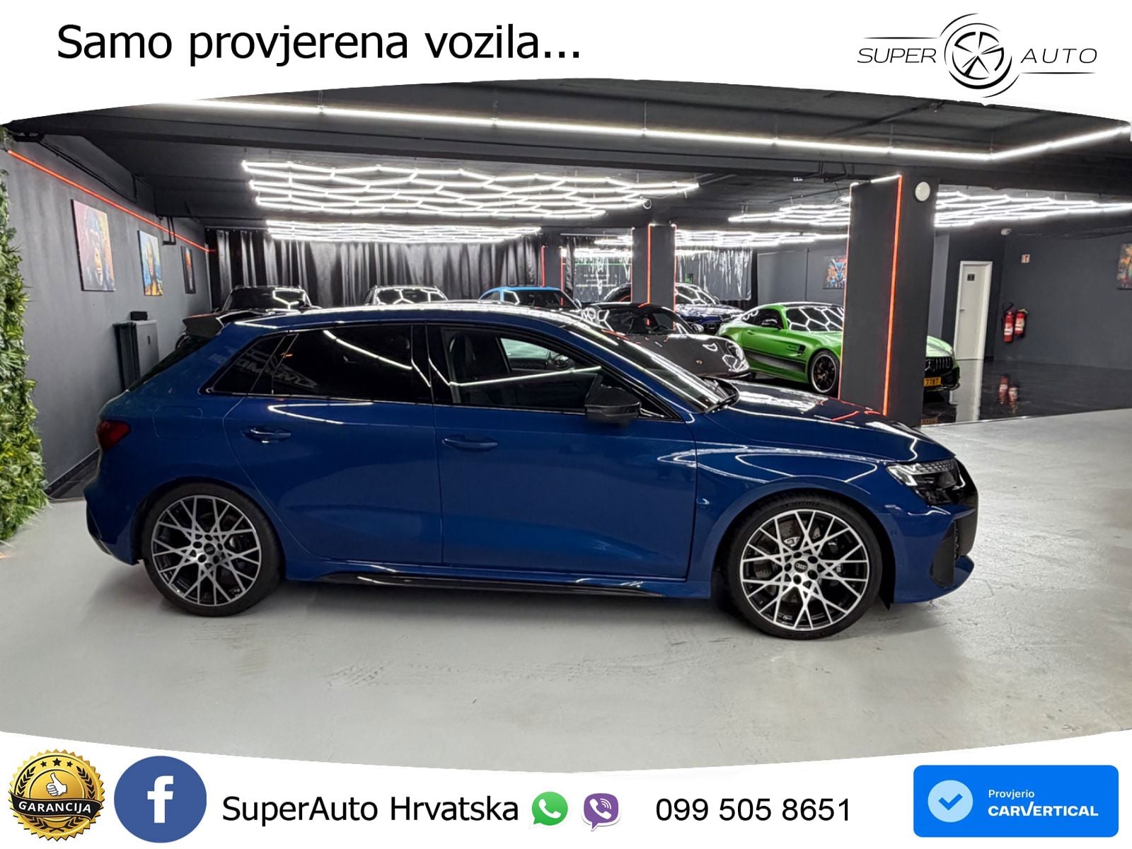 Audi RS3 Sedan 2.5 TFSI (400 KS) quattro S tronic LED+GR SJED+ACC