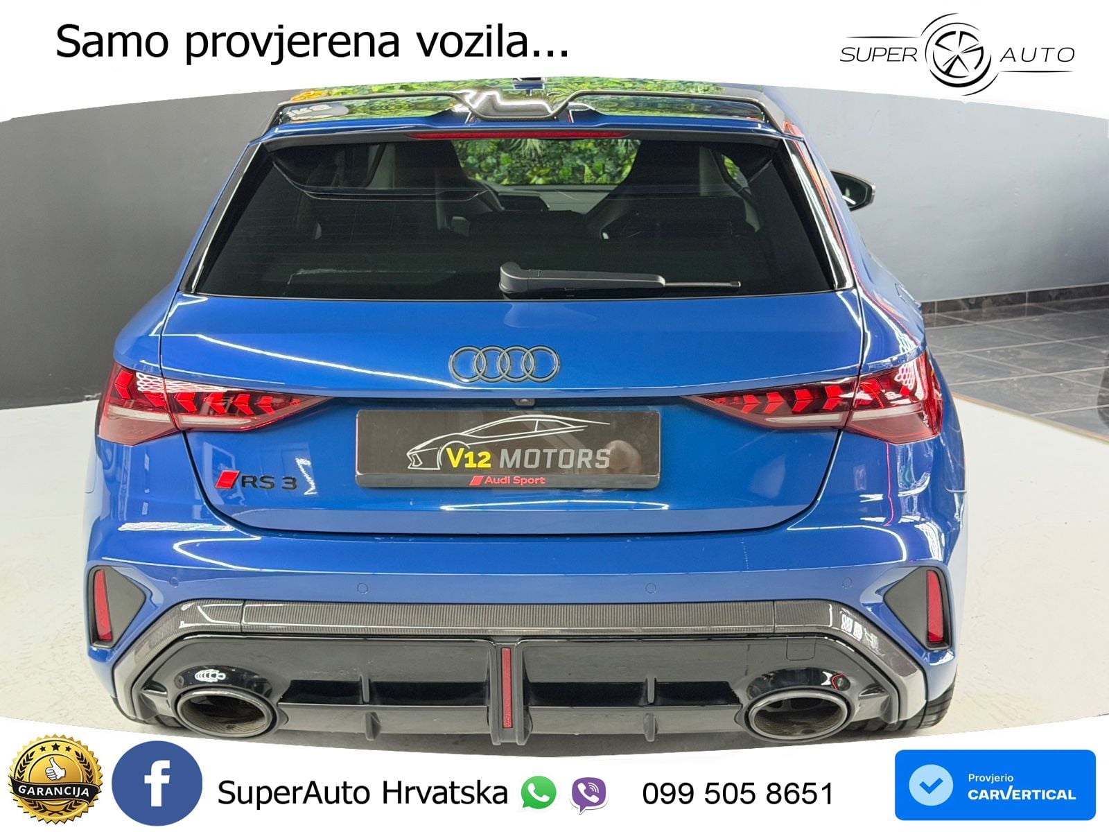 Audi RS3 Sedan 2.5 TFSI (400 KS) quattro S tronic LED+GR SJED+ACC
