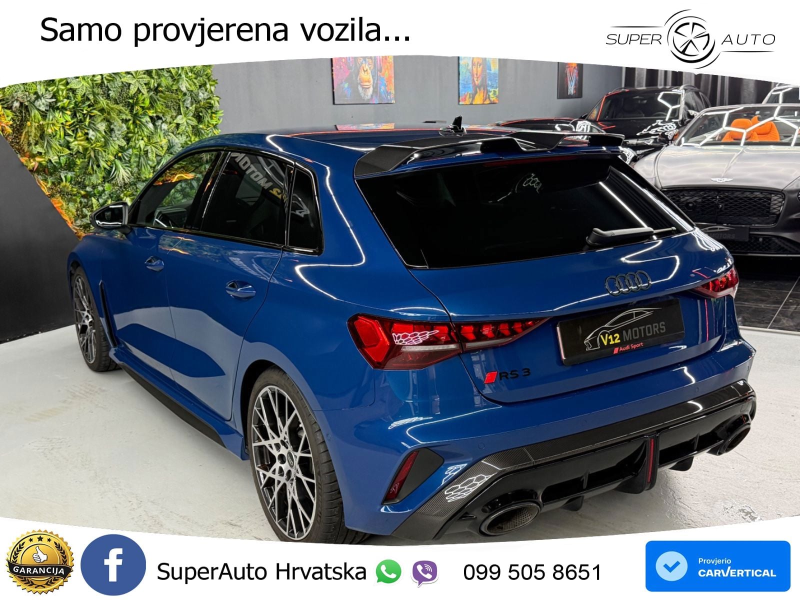 Audi RS3 Sedan 2.5 TFSI (400 KS) quattro S tronic LED+GR SJED+ACC