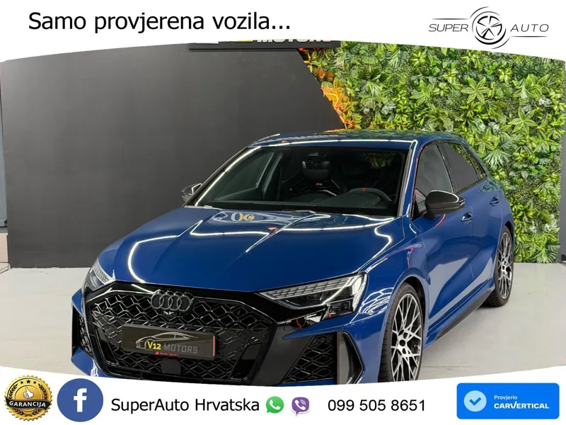 Audi RS3 Sedan 2.5 TFSI (400 KS) quattro S tronic LED+GR SJED+ACC
