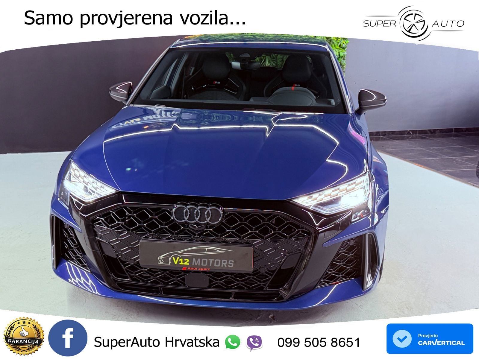 Audi RS3 Sedan 2.5 TFSI (400 KS) quattro S tronic LED+GR SJED+ACC