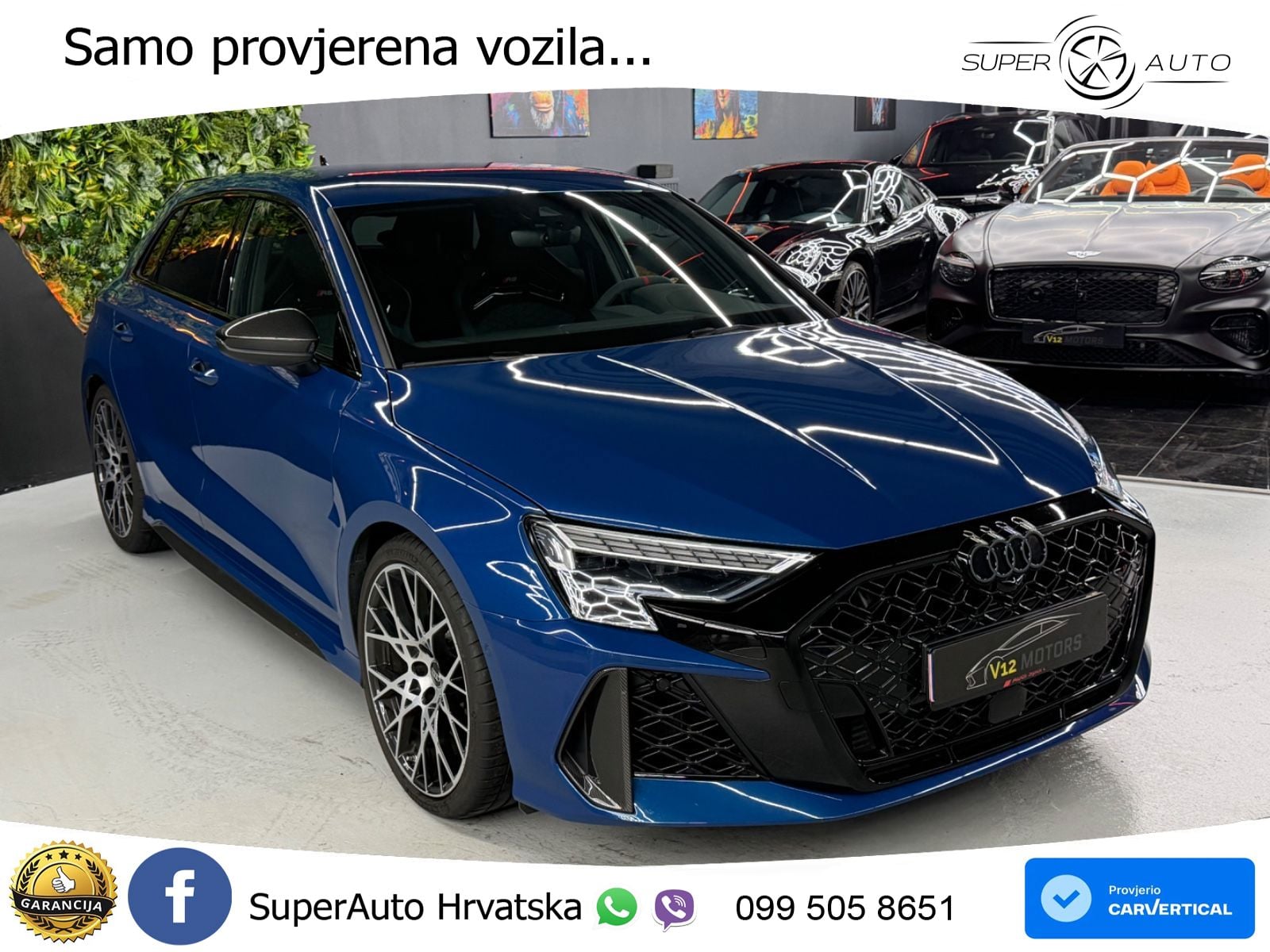 Audi RS3 Sedan 2.5 TFSI (400 KS) quattro S tronic LED+GR SJED+ACC