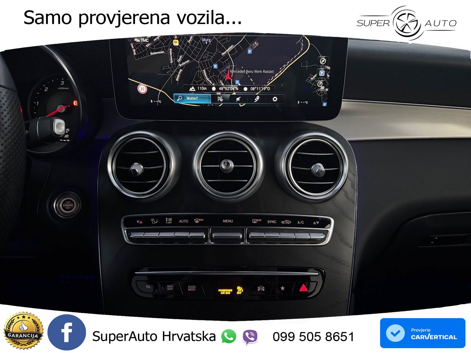 Mercedes GLC 220d (194 KS) 4MATIC G-TRONIC AMG LED+GR SJED+ACC
