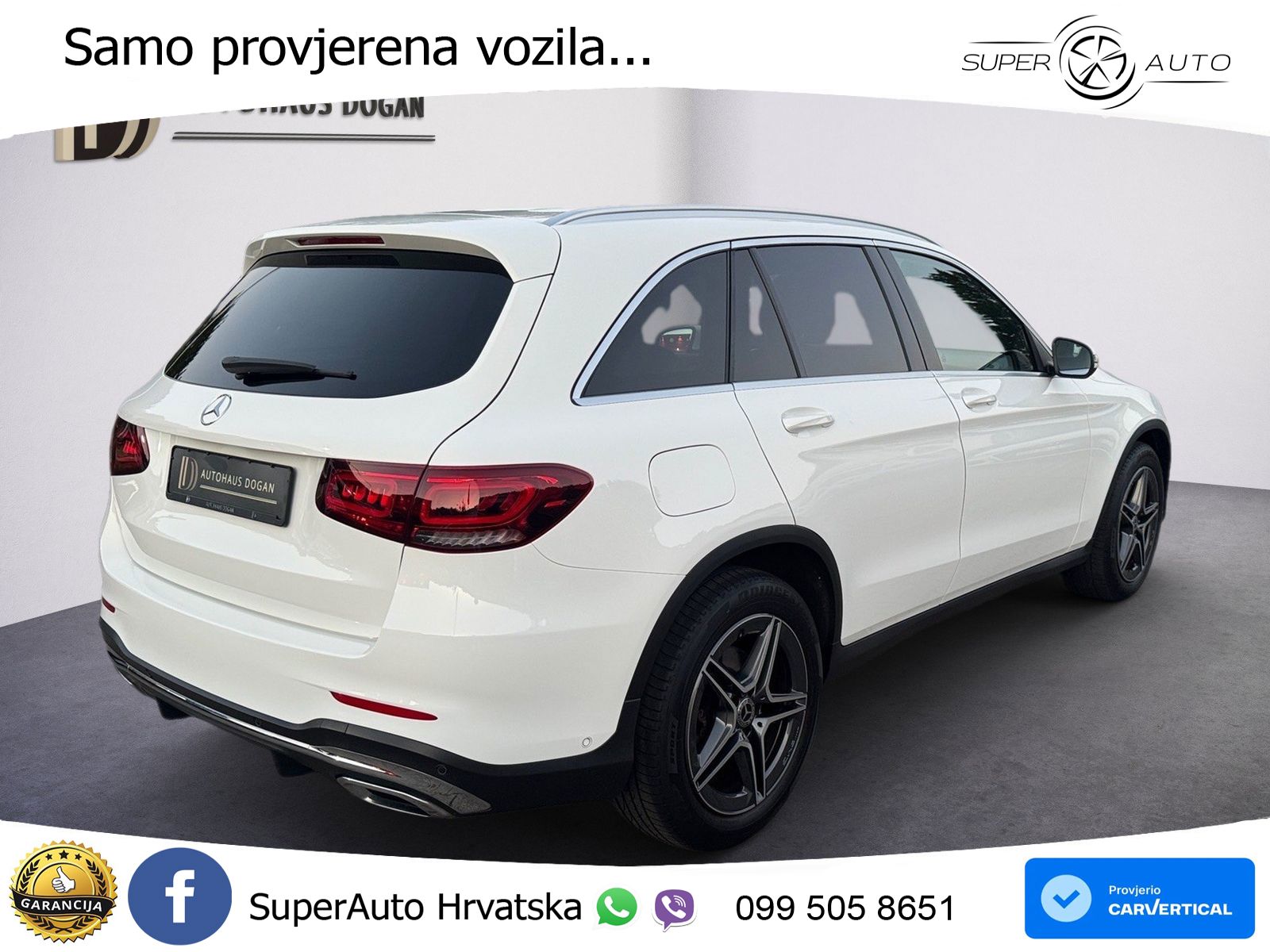 Mercedes GLC 220d (194 KS) 4MATIC G-TRONIC AMG LED+GR SJED+ACC