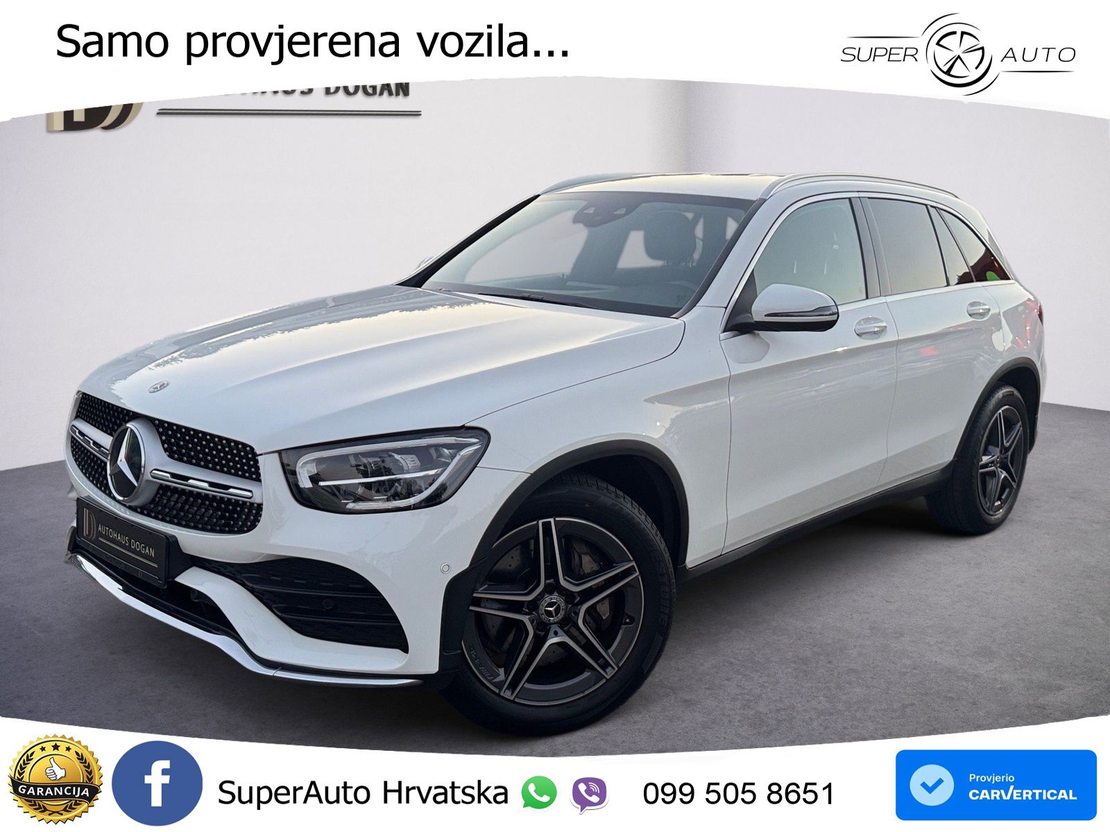 Mercedes GLC 220d (194 KS) 4MATIC G-TRONIC AMG LED+GR SJED+ACC