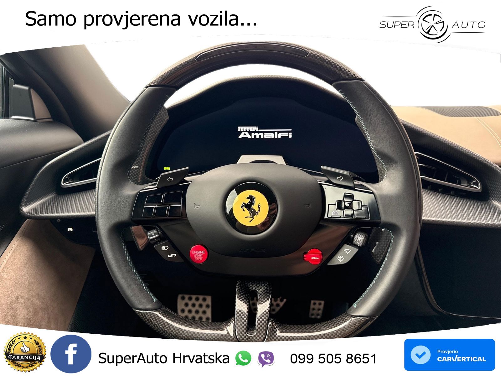 Ferrari Amalfi 3.9 V8 (640 KS) F1 DCT LED+GR SJED+ACC