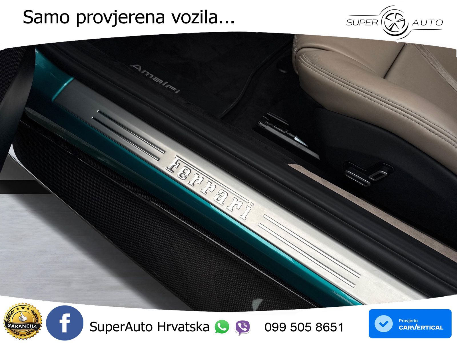 Ferrari Amalfi 3.9 V8 (640 KS) F1 DCT LED+GR SJED+ACC