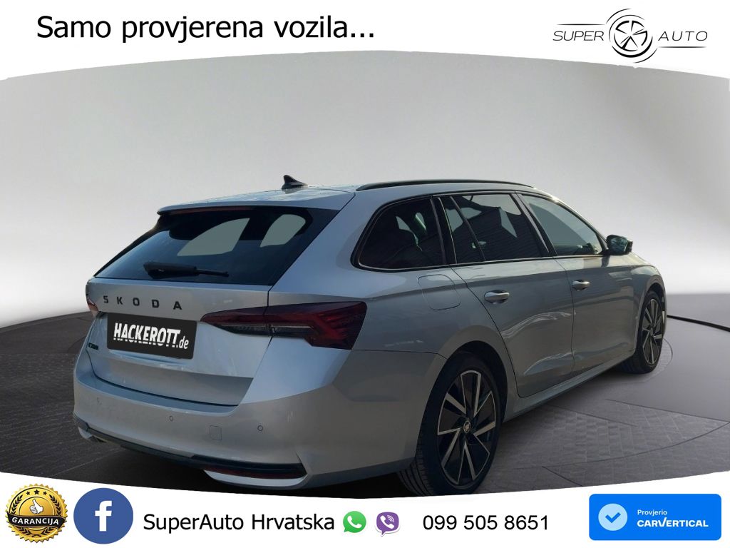 Škoda Octavia Combi 2.0 TDI (150 KS) DSG SportLine MATRIX+GR SJED+KAM