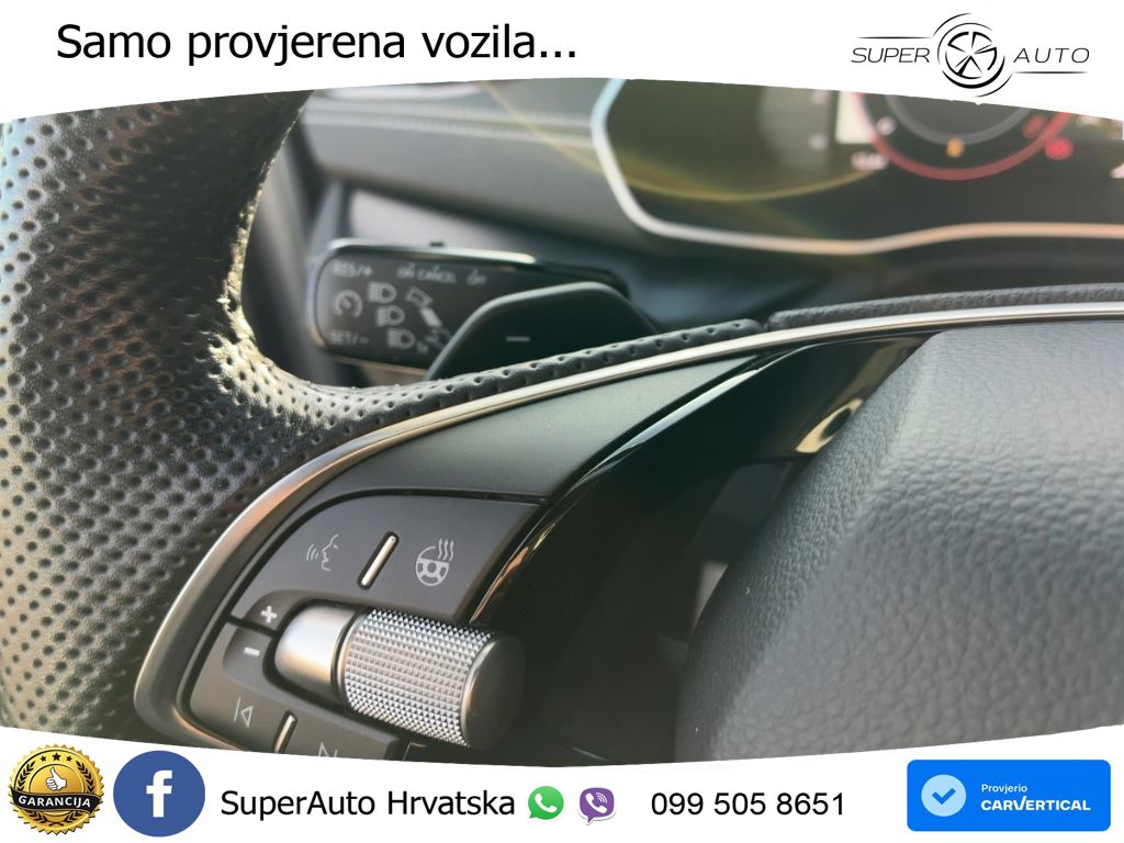 Škoda Octavia Combi 2.0 TDI (150 KS) DSG SportLine MATRIX+GR SJED+KAM