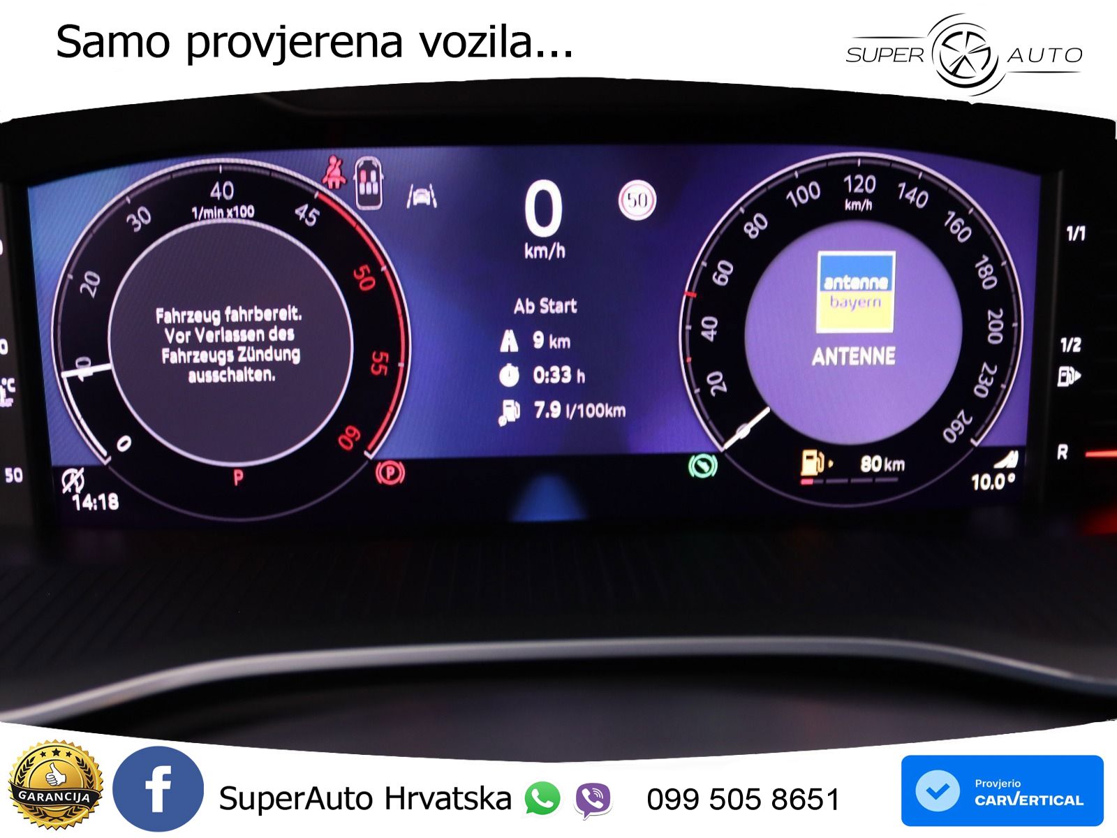 Škoda Octavia Combi 2.0 TDI (150 KS) DSG LED+GR SJED+ACC