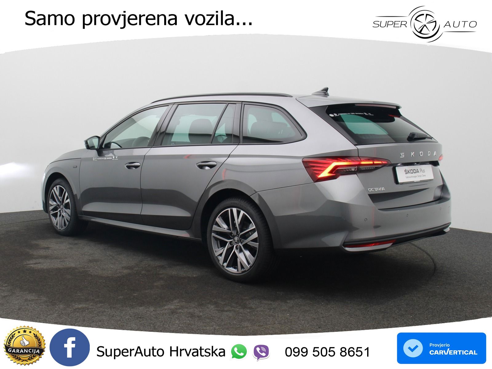 Škoda Octavia Combi 2.0 TDI (150 KS) DSG LED+GR SJED+ACC