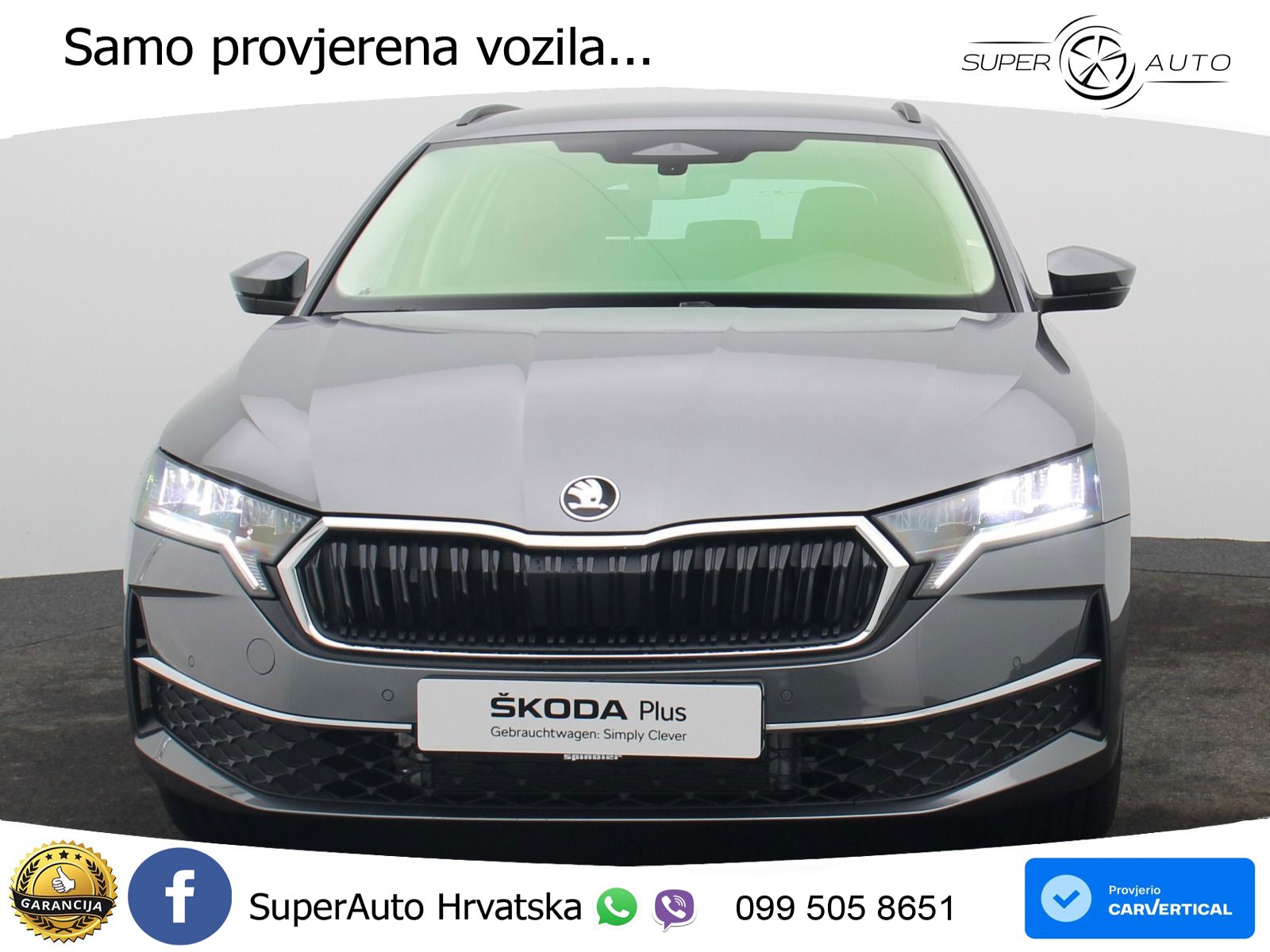 Škoda Octavia Combi 2.0 TDI (150 KS) DSG LED+GR SJED+ACC