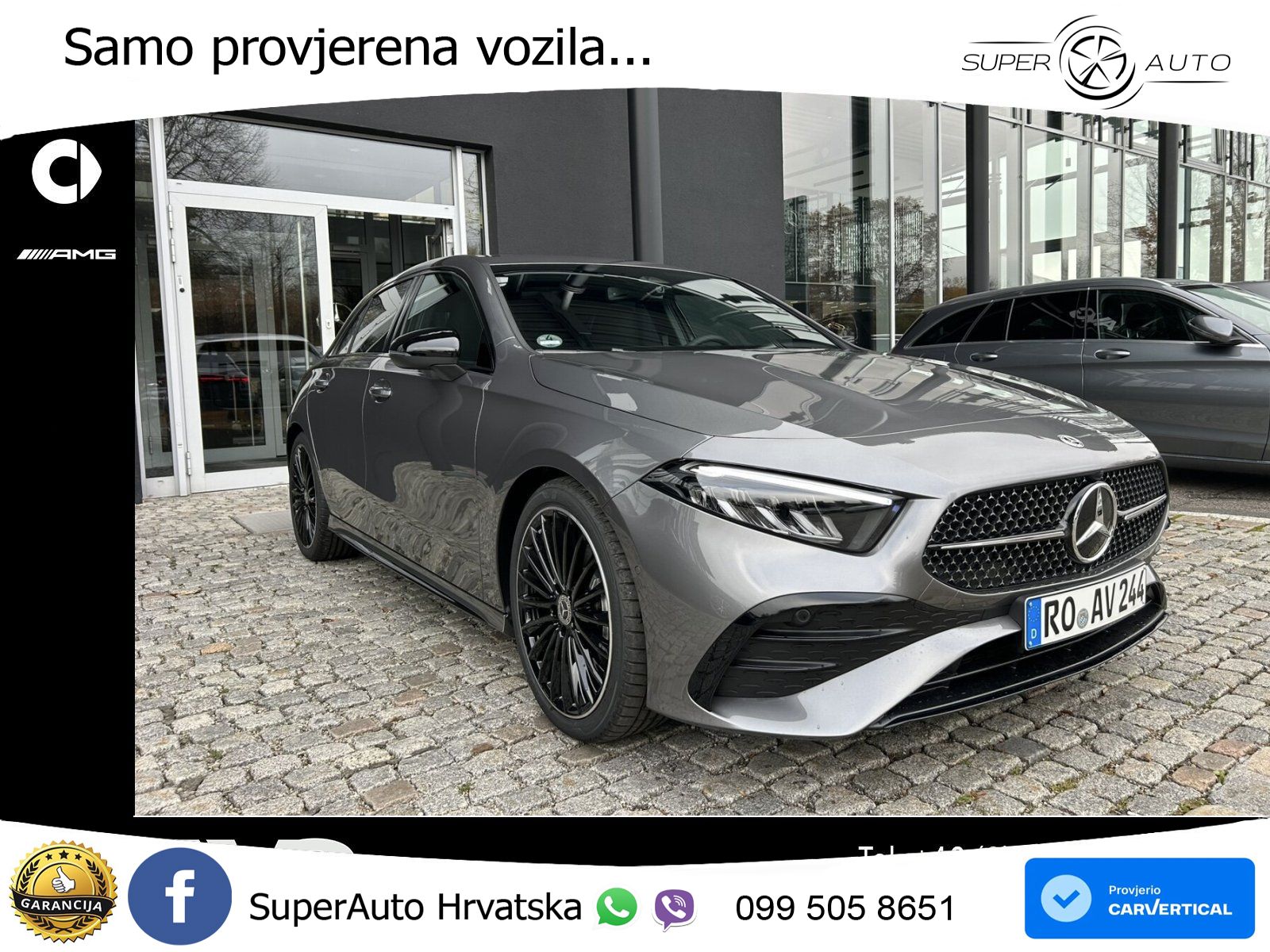 Mercedes-Benz A 180 7G-DCT LED+GR SJED+ACC