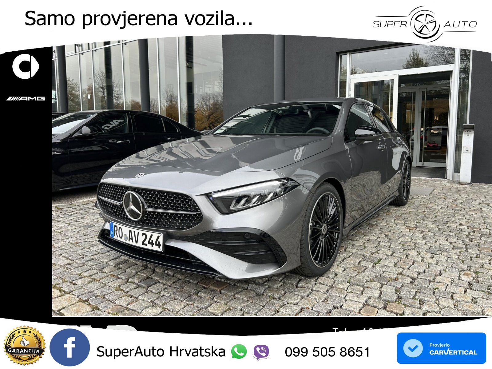 Mercedes-Benz A 180 7G-DCT LED+GR SJED+ACC