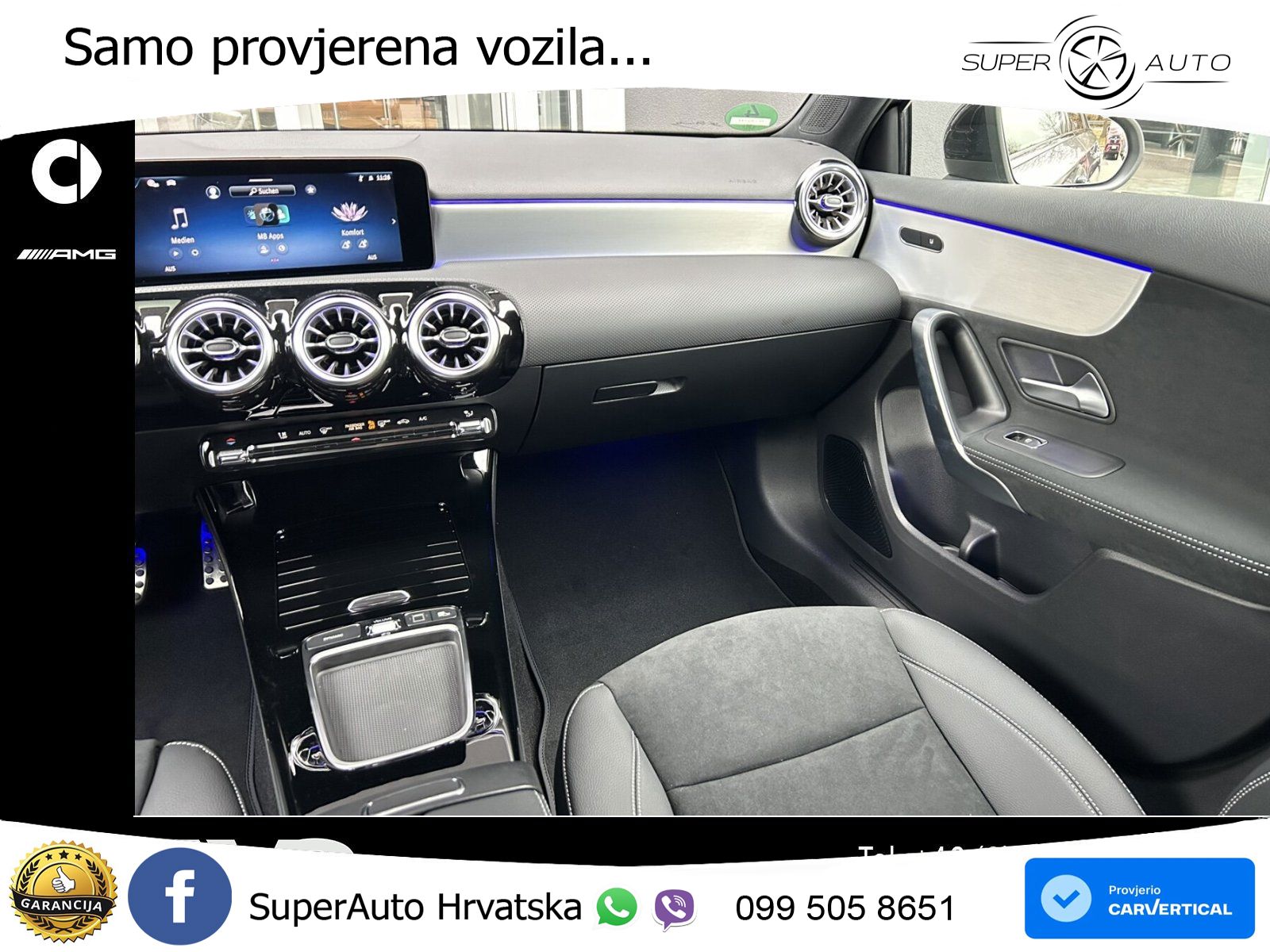 Mercedes-Benz A 180 7G-DCT LED+GR SJED+ACC