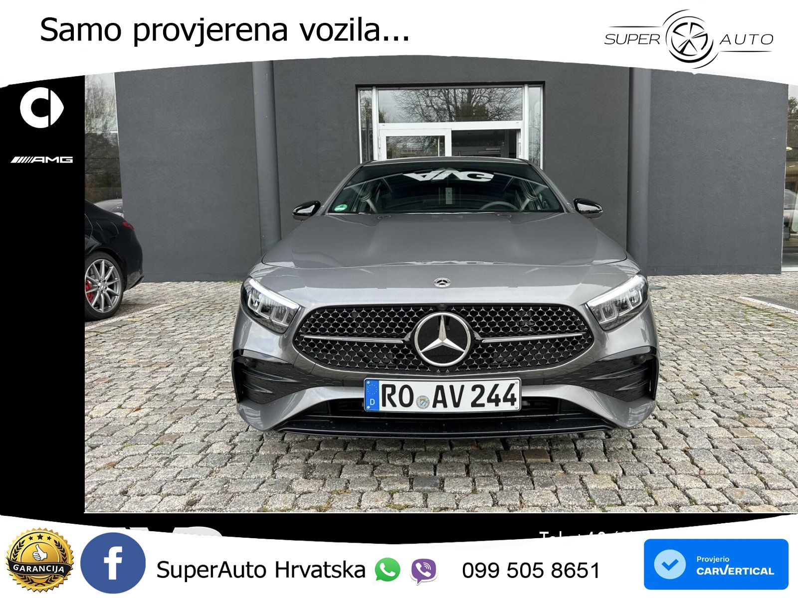 Mercedes-Benz A 180 7G-DCT LED+GR SJED+ACC